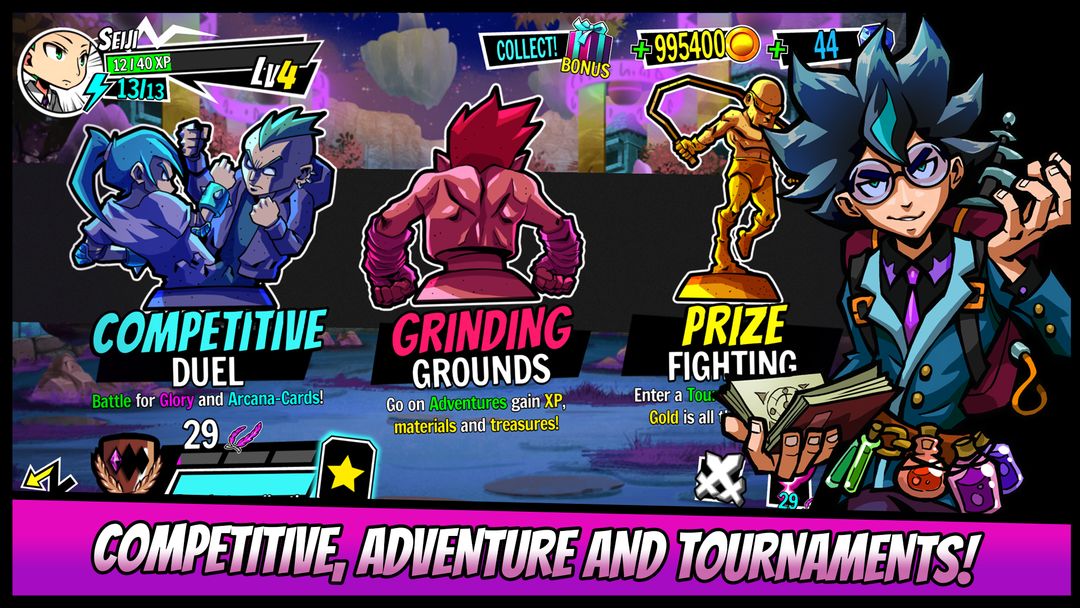 Screenshot of Fighters of Fate: Card Duel