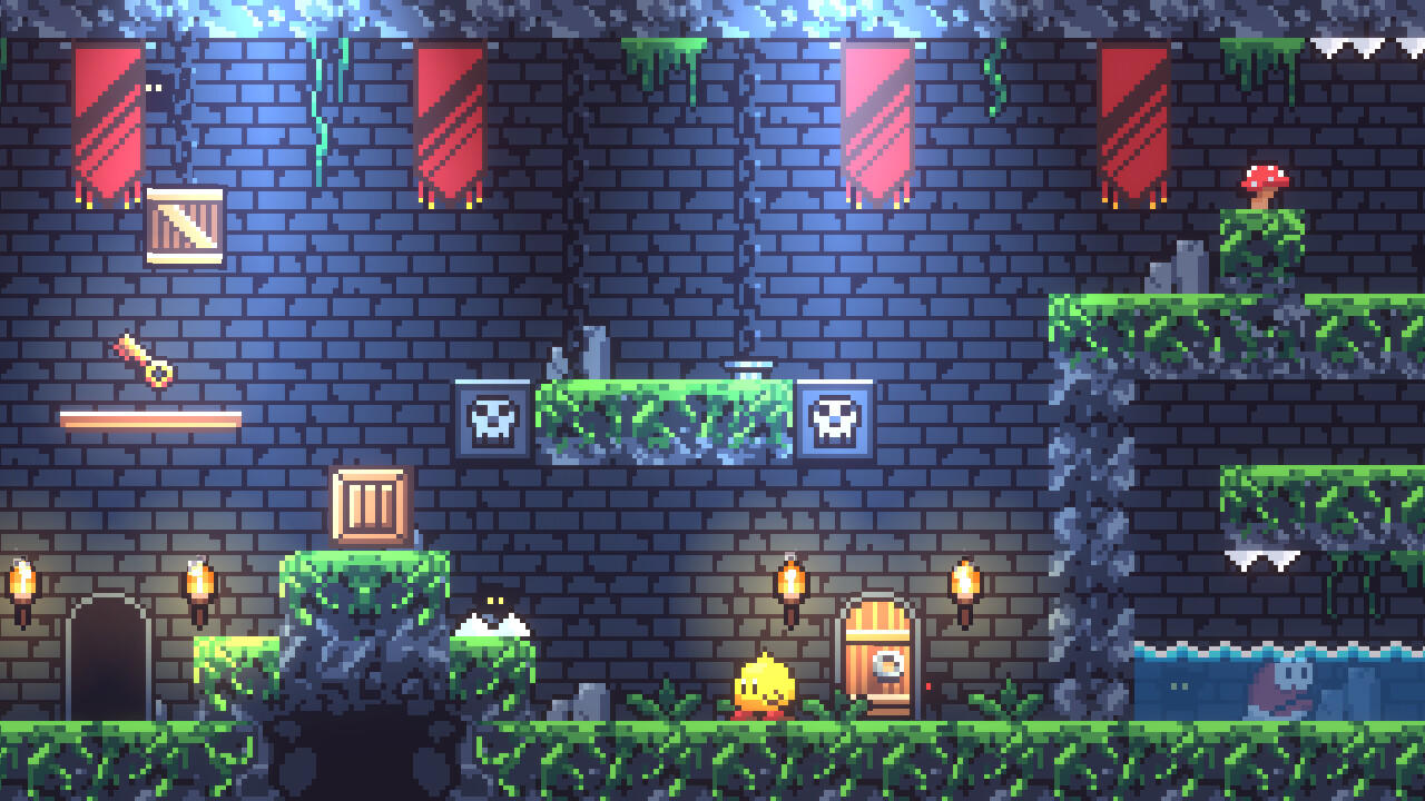 Blobby's Quest Game Screenshot