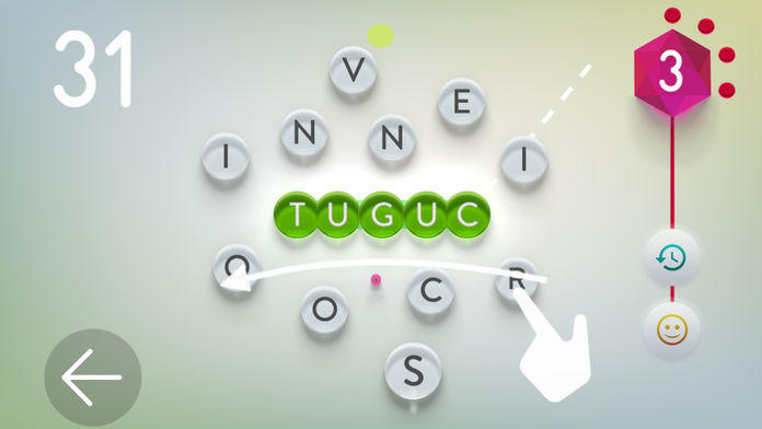 Alpha Swipe Game Screenshot