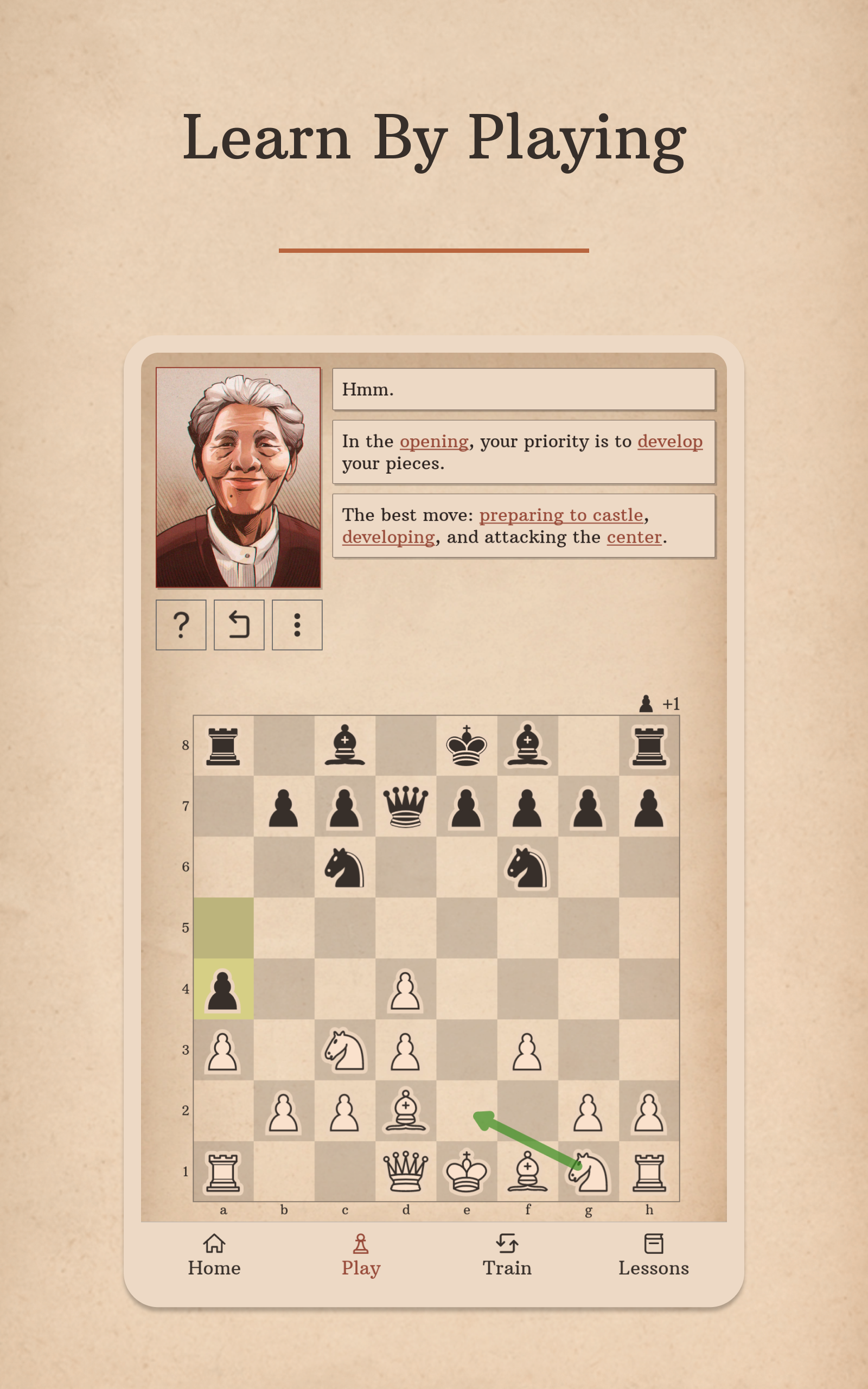 Learn Chess with Dr. Wolf Game Screenshot