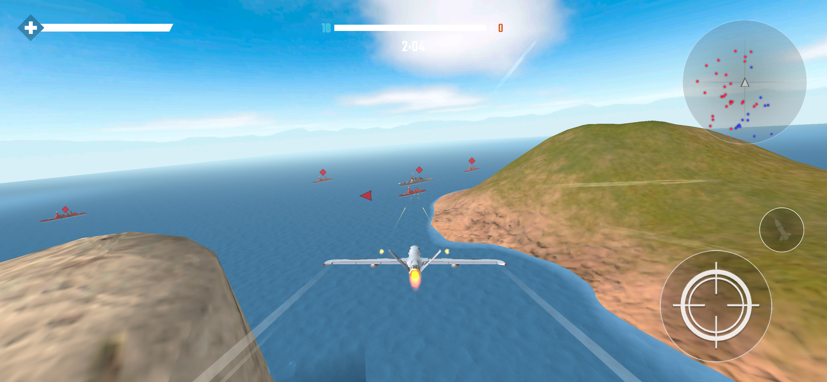 Sky Attack: Blitz Game Screenshot
