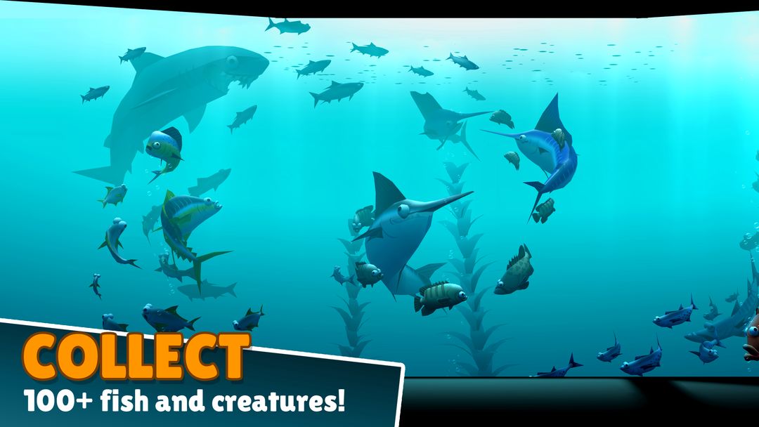 Creatures of the Deep: Fishing screenshot game
