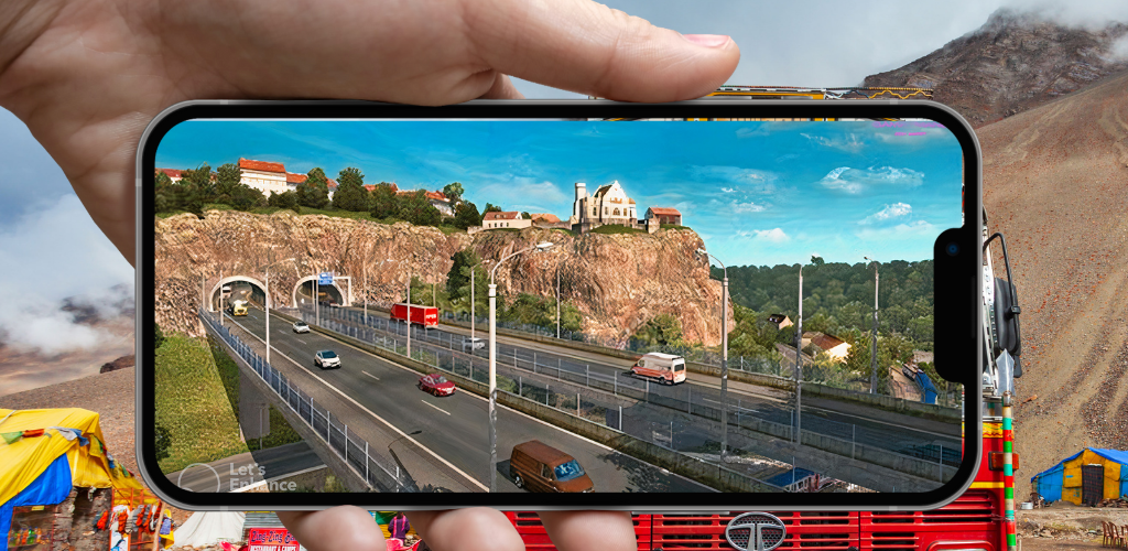 Cuplikan Layar Game indian truck simulator DJ