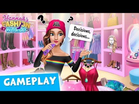 Hannah’s Fashion World - Dress Up & Makeup Salon 的影片截圖