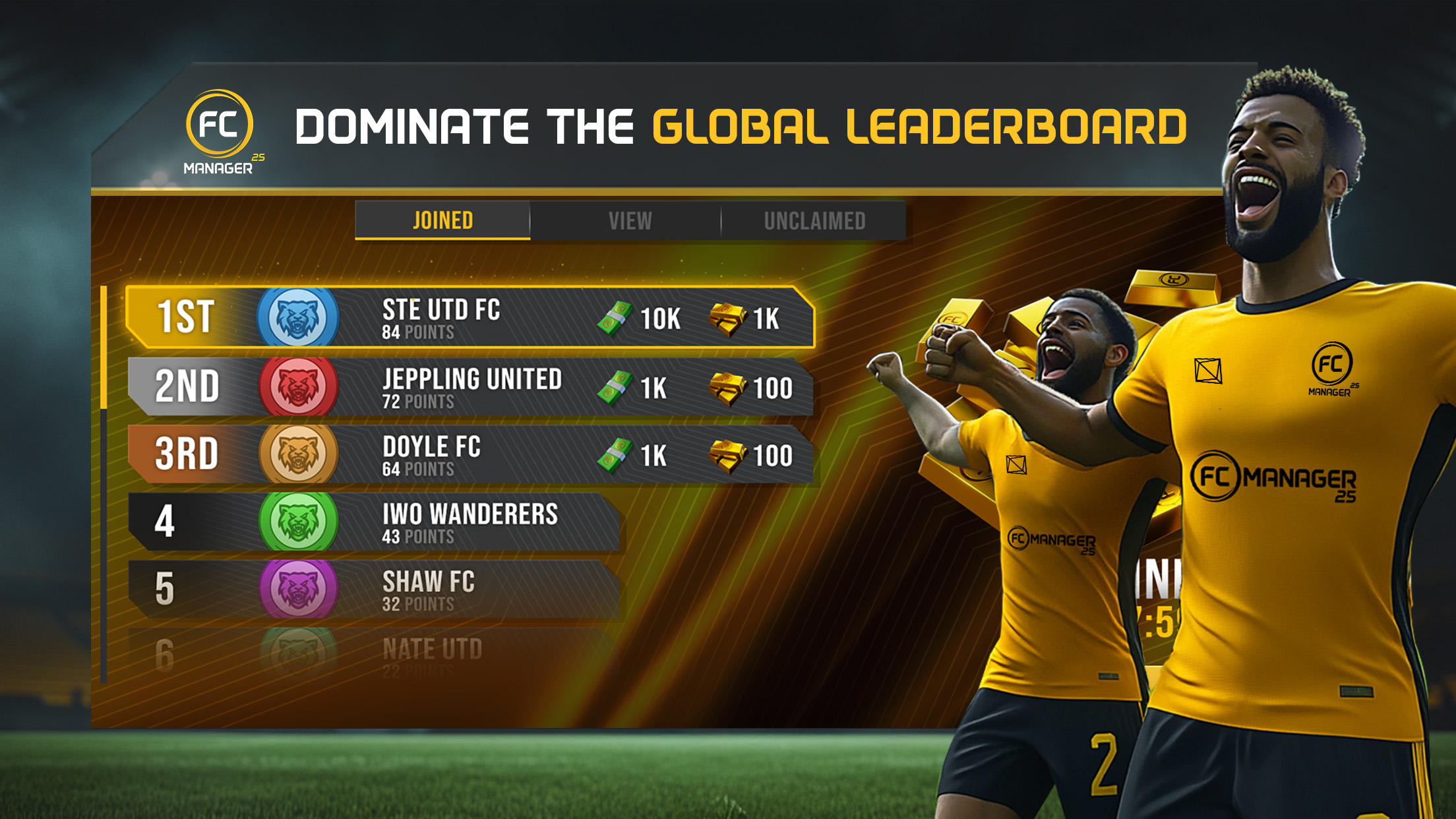 FC Manager 25 - Football Game Game Screenshot