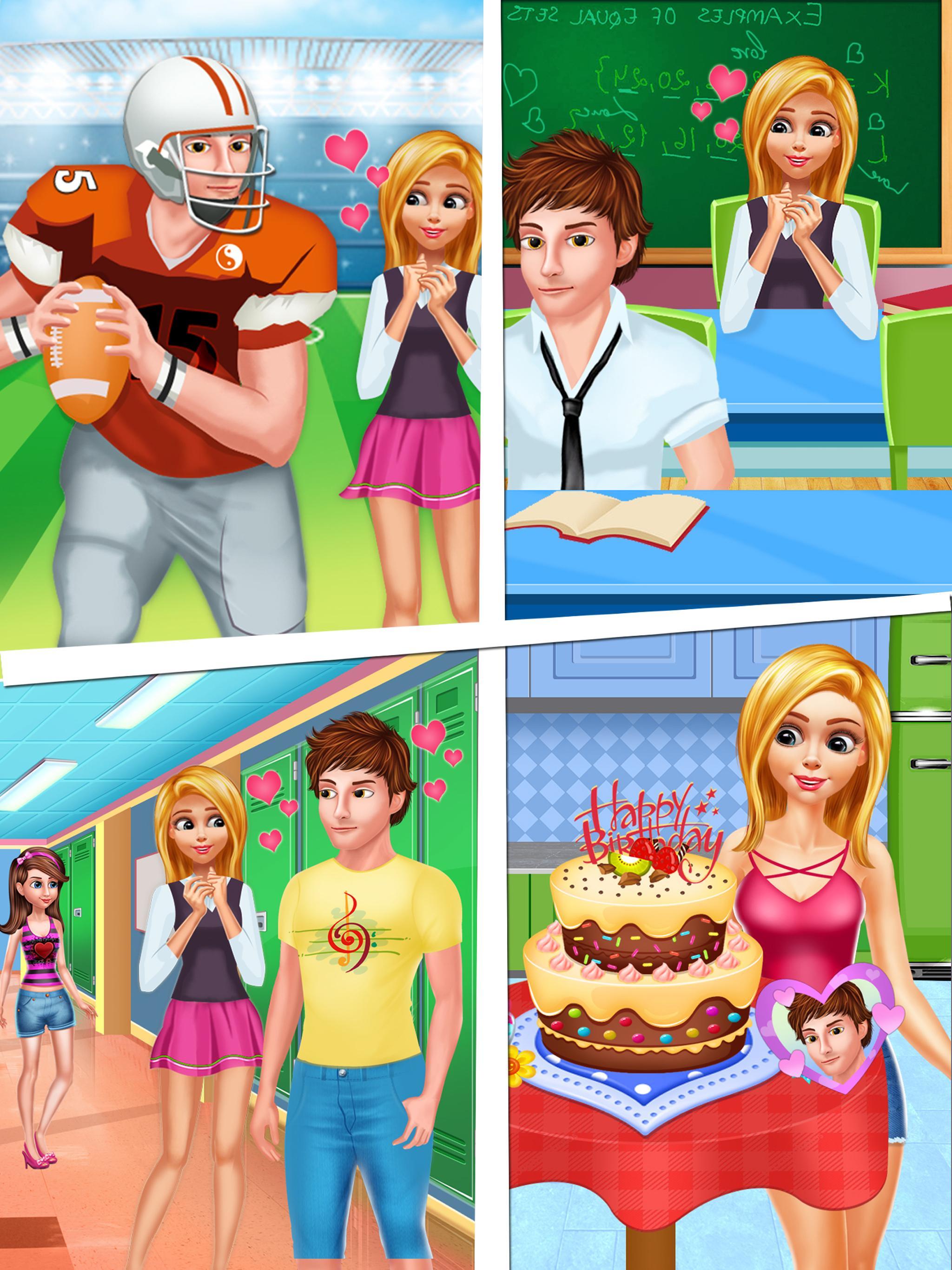 Girlfriend Breakup Story - Teen Love Choices Game Screenshot