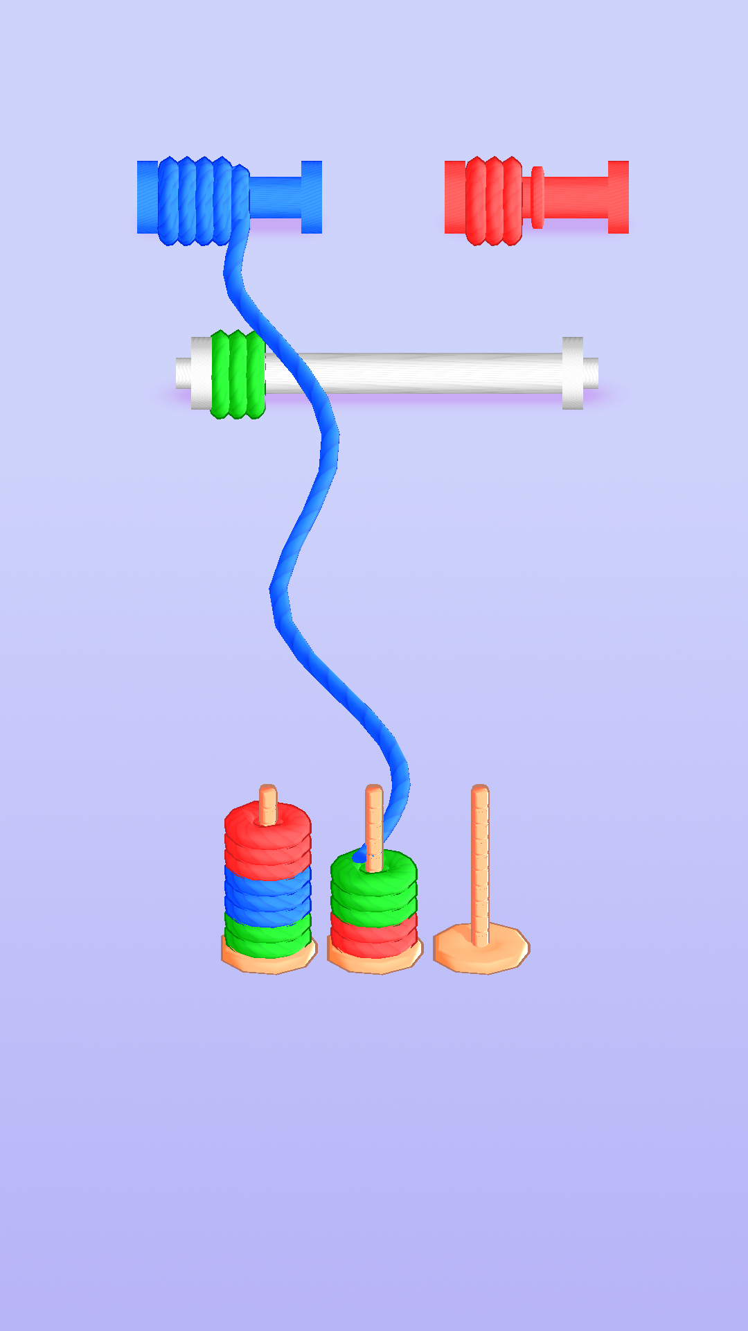 Rope Dash: Color Match Puzzle Game Screenshot