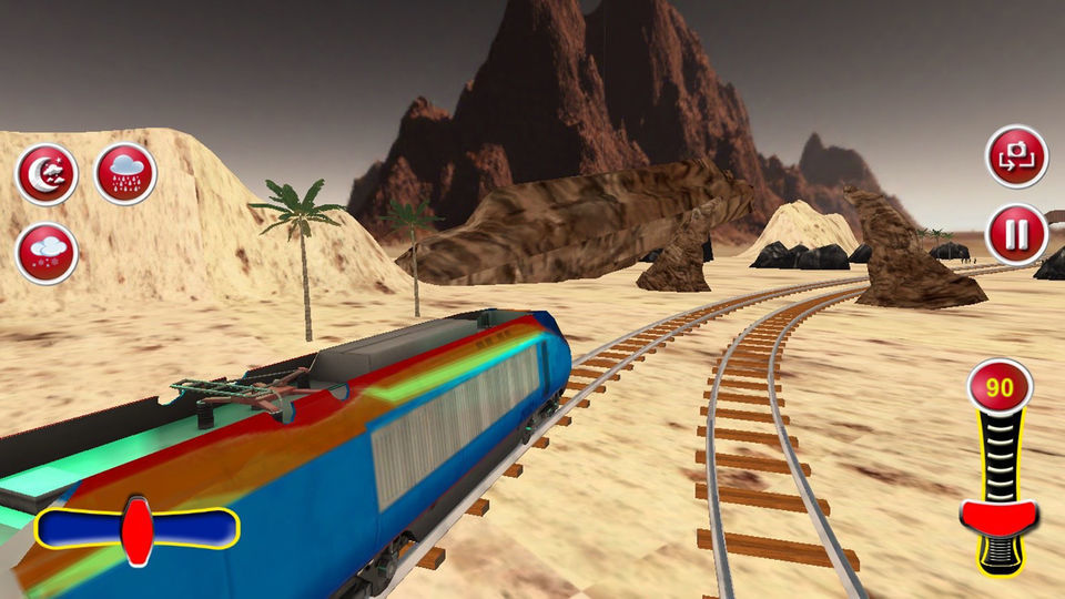 Subway Super Train Drive 3D Pro ภาพหน้าจอเกม