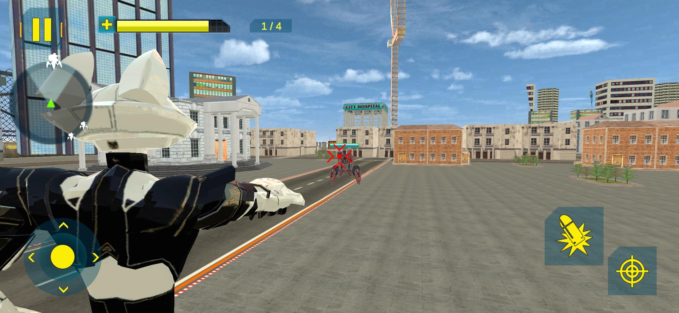 Car Robot Vs Transform Battle Game Screenshot