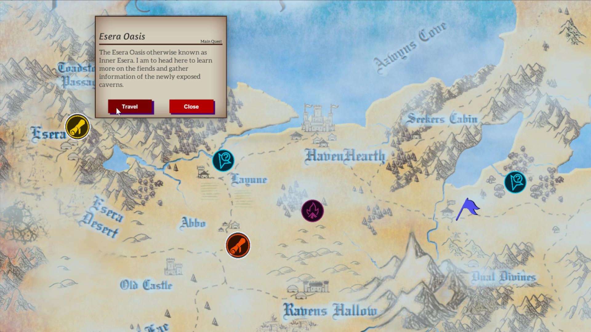 MoonFire: A Seeker's Saga Game Screenshot