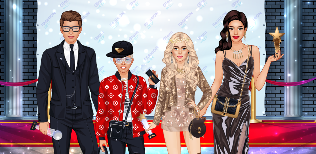Banner of 裝換超級明星家庭 - 名人和時尚女生裝扮：換衣服遊戲 2.0