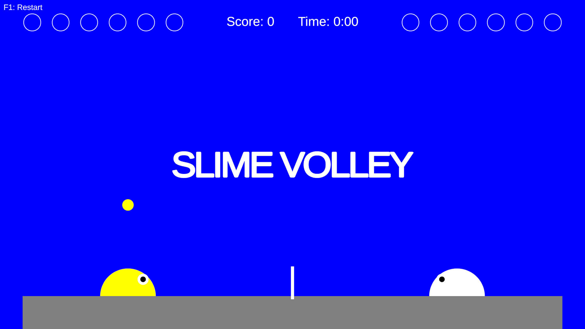 Slime Volley ภาพหน้าจอเกม