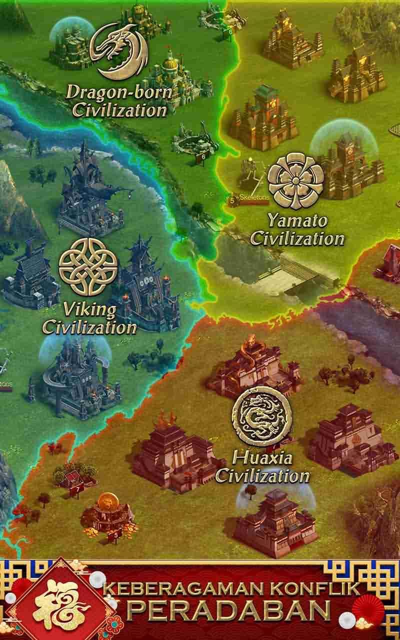 Cuplikan Layar Game Clash of Kings – Peradaban Bulan Sabit