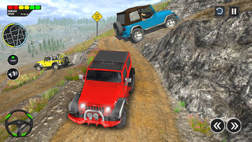 Captura de Tela do Jogo Offroad Jeep Driving Car Games