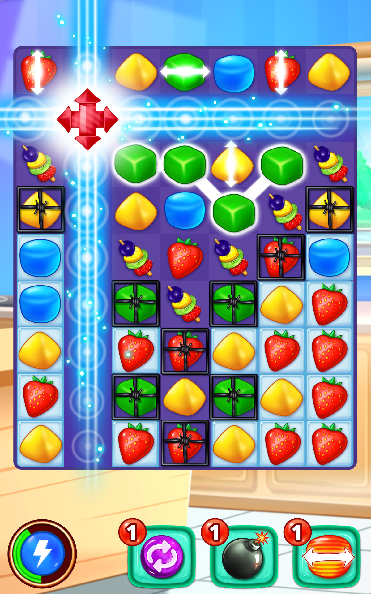軟糖天堂: 三消遊戲 遊戲截圖