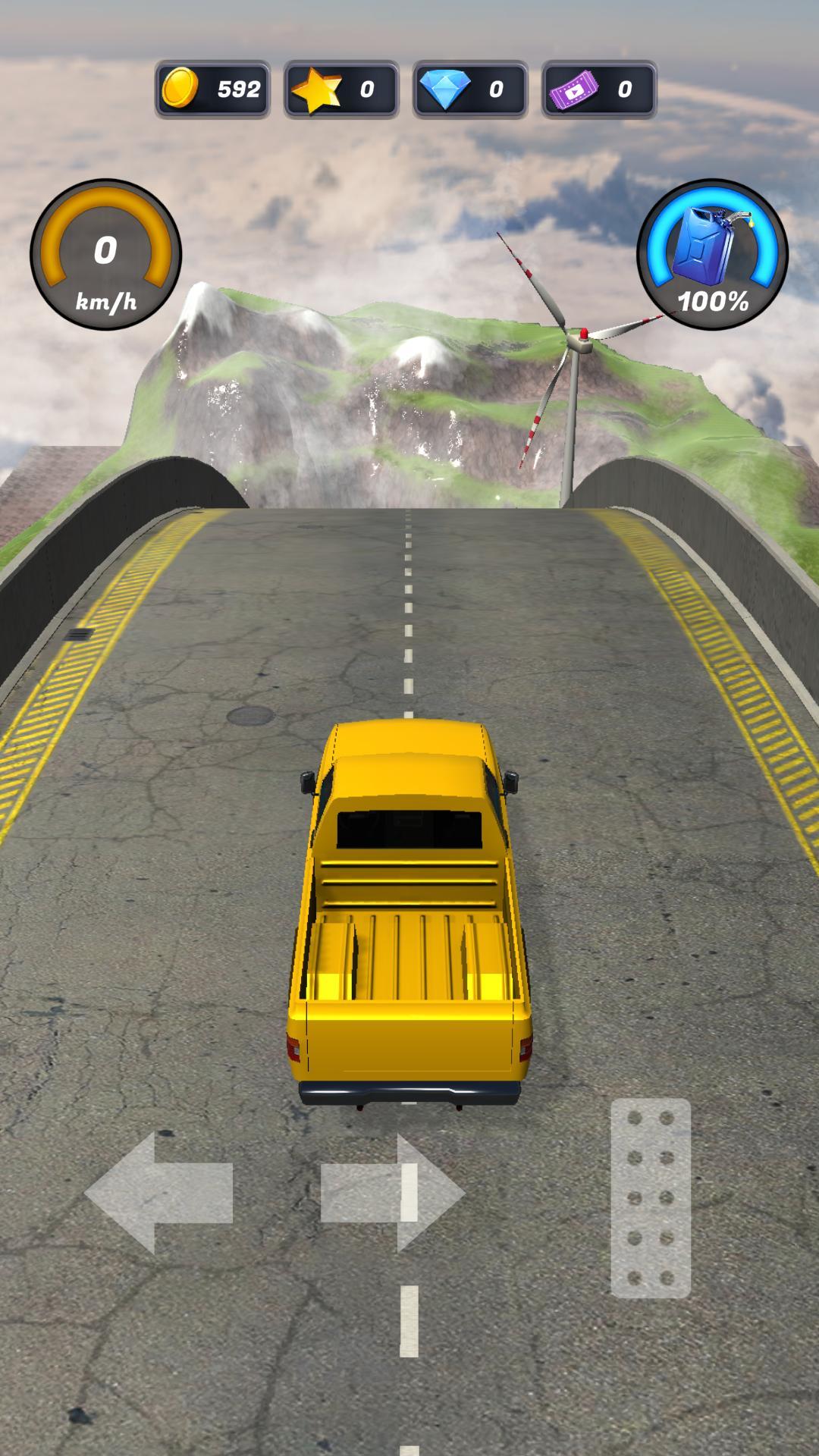 Car Jump Crash ゲームのスクリーンショット