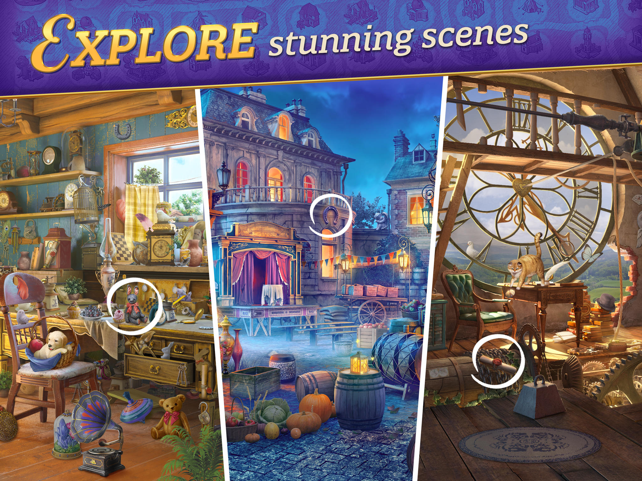 Seekers Notes: Hidden Objects Game Screenshot