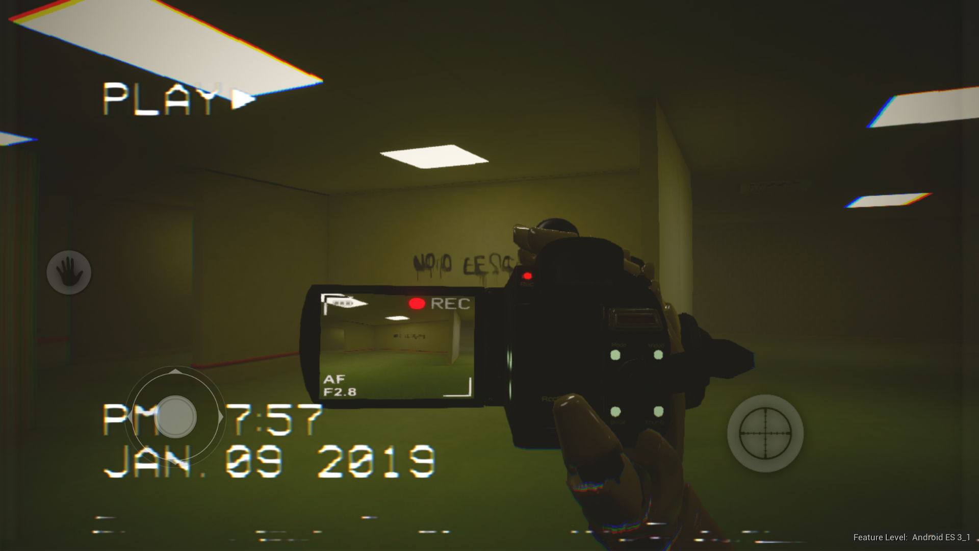 BACKROOMS RTX Game Screenshot