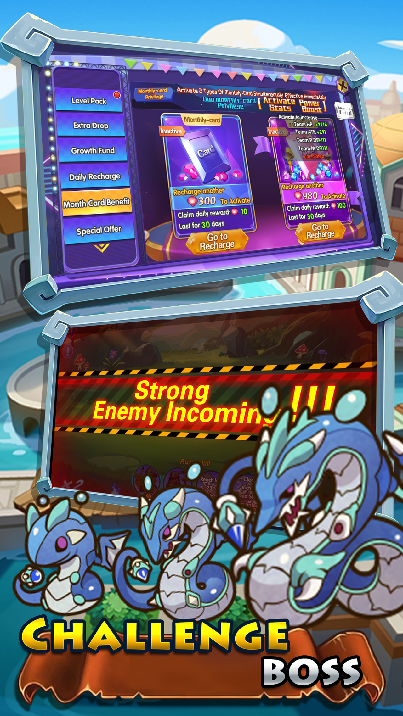 Monster Fight:Adventure Land Game Screenshot