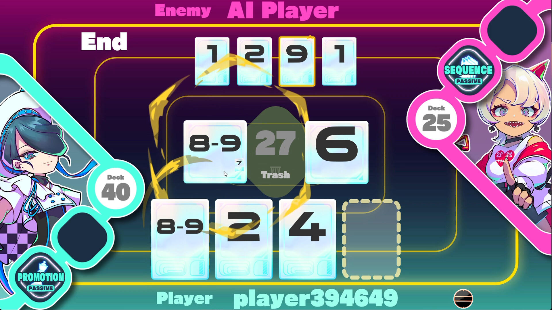 SPEEDUS -SHEDDING SPEED CARD- PLUS Game Screenshot