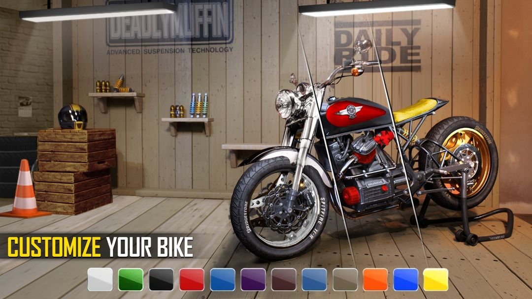 Screenshot of Bike Race Games Bike Racing 3D