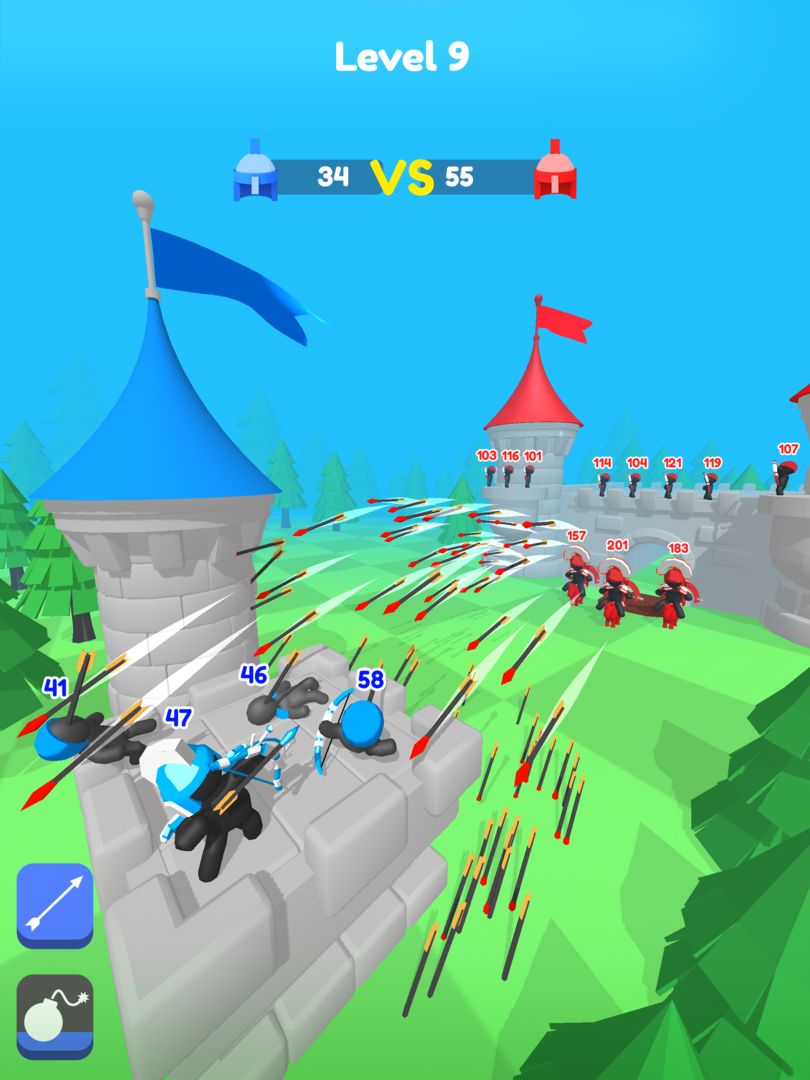 Merge Archers: Bow and Arrow screenshot game