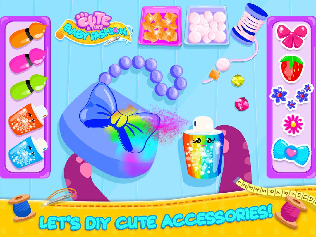 Cute & Tiny Baby Fashion - Design & Dress Up Fun 게임 스크린 샷