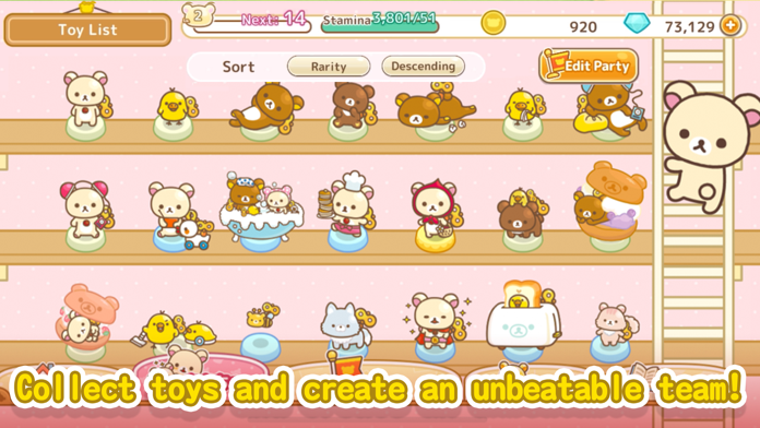 Korilakkuma Tower Defense Game Screenshot