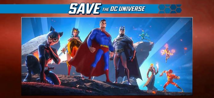 Скриншот игры DC Worlds Collide Strategy RPG