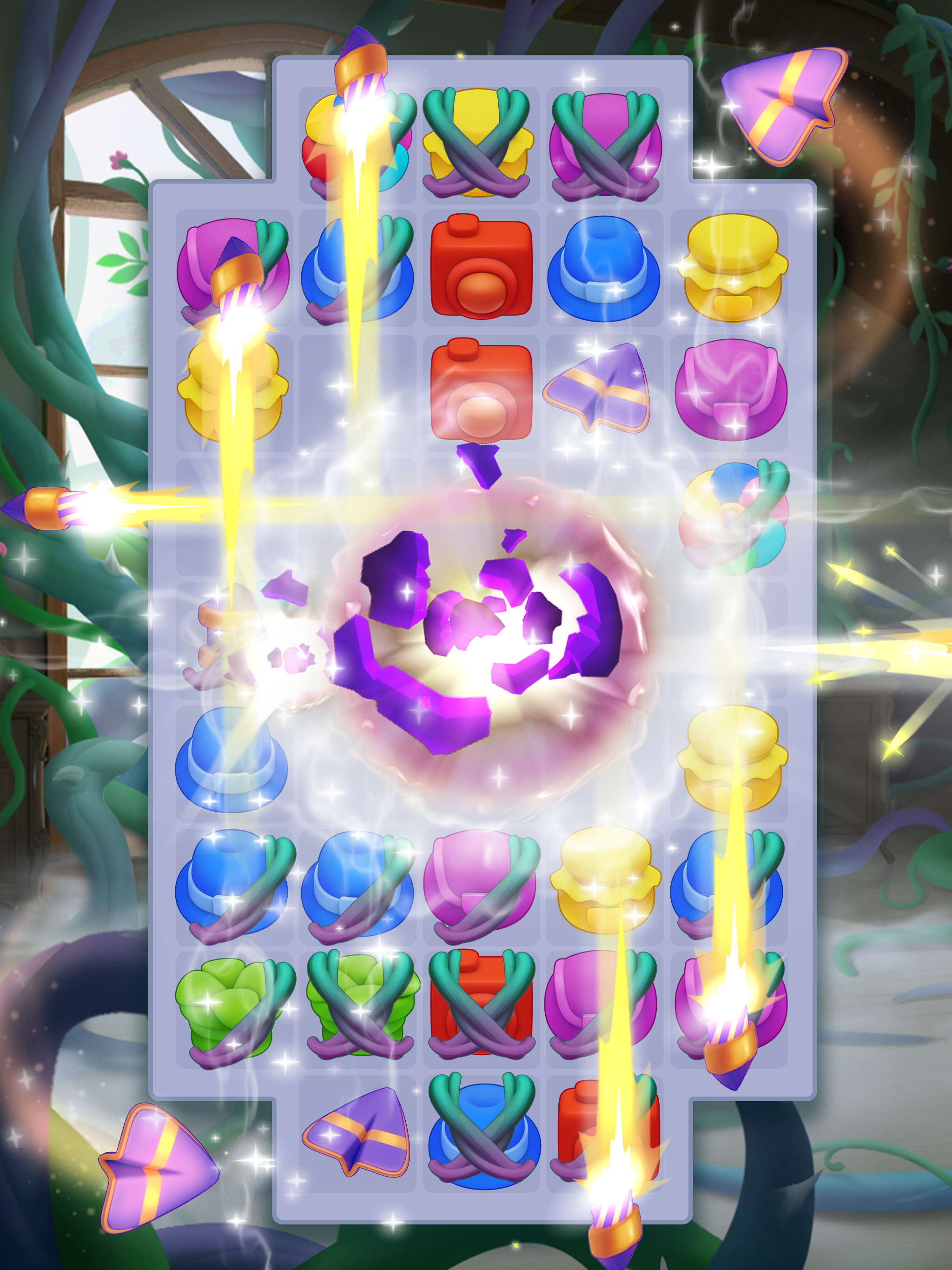 マージガーデン：パズルストーリーゲーム ゲームのスクリーンショット
