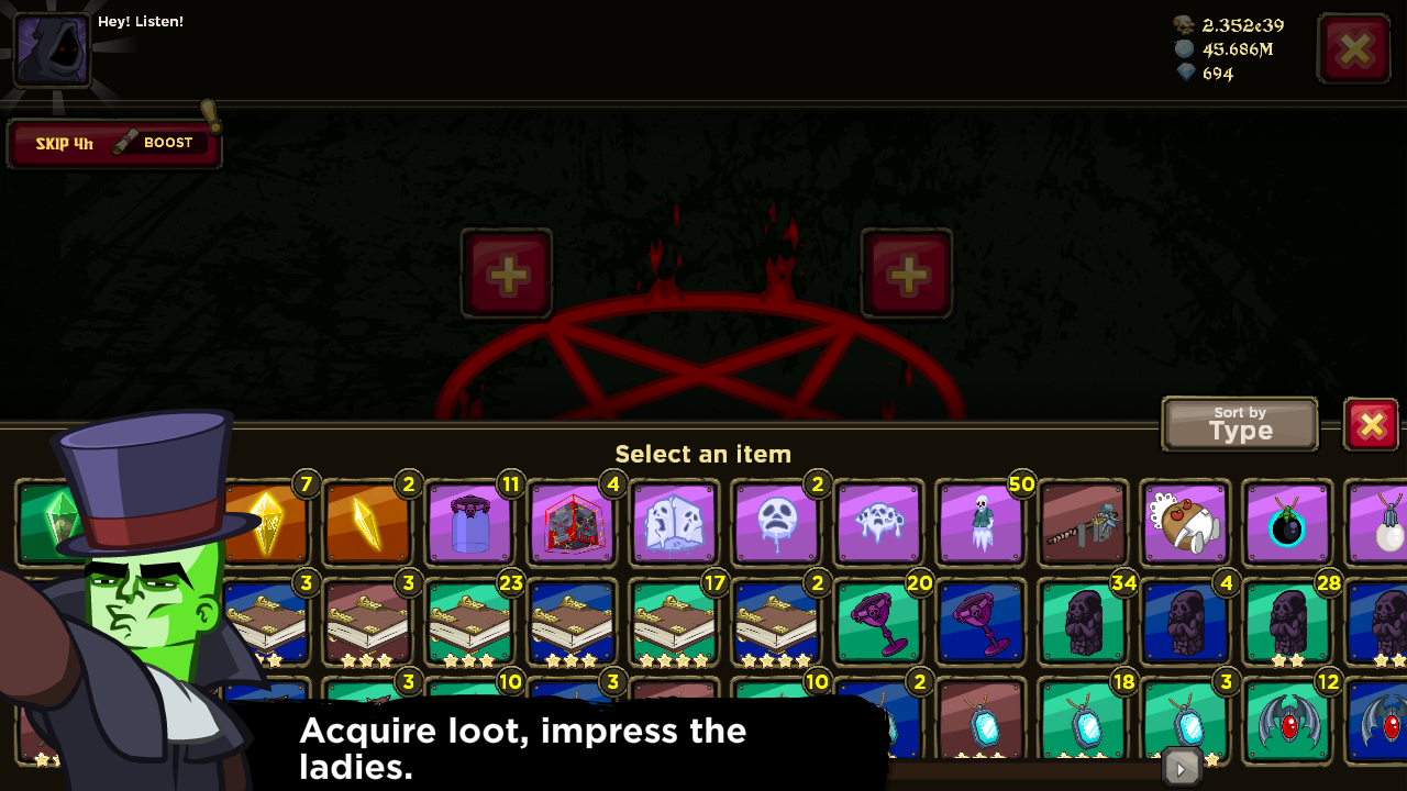 Zombidle Game Screenshot