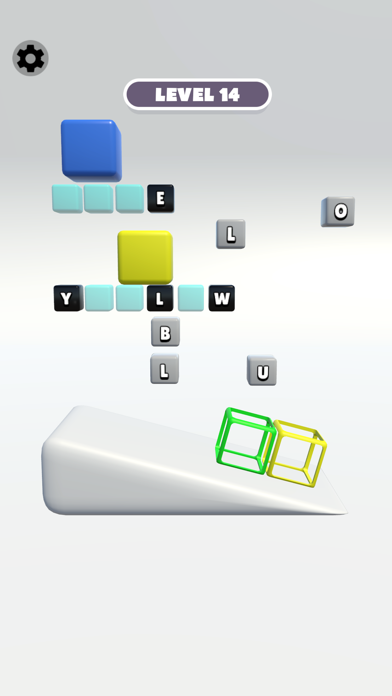 Letter Up 3D Game Screenshot