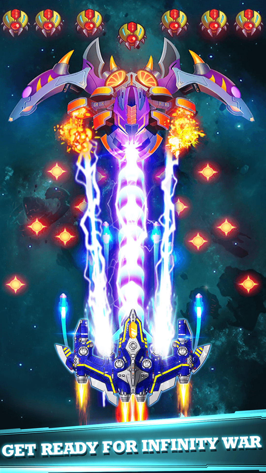 Galaxy Shooter Battle 2025 Game Screenshot