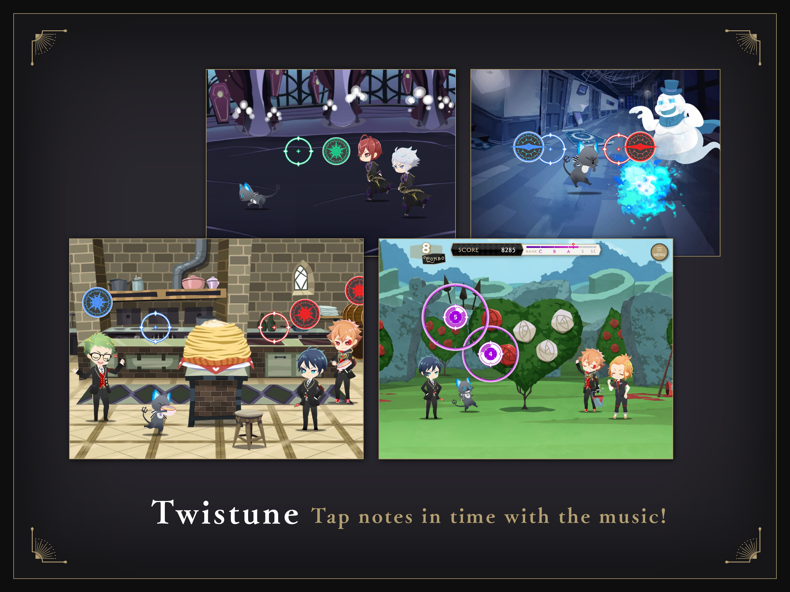 Disney Twisted-Wonderland Game Screenshot