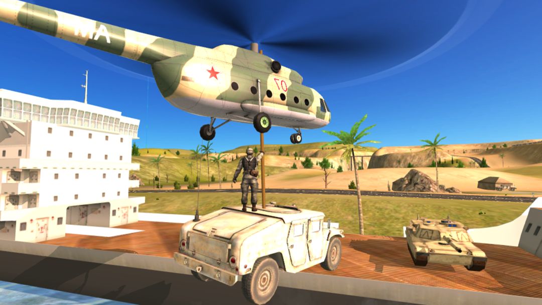 Army Helicopter Marine Rescue screenshot game