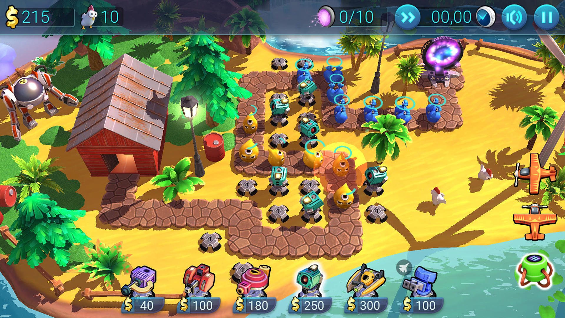 Screenshot 9 of Defenchick: tower defense 