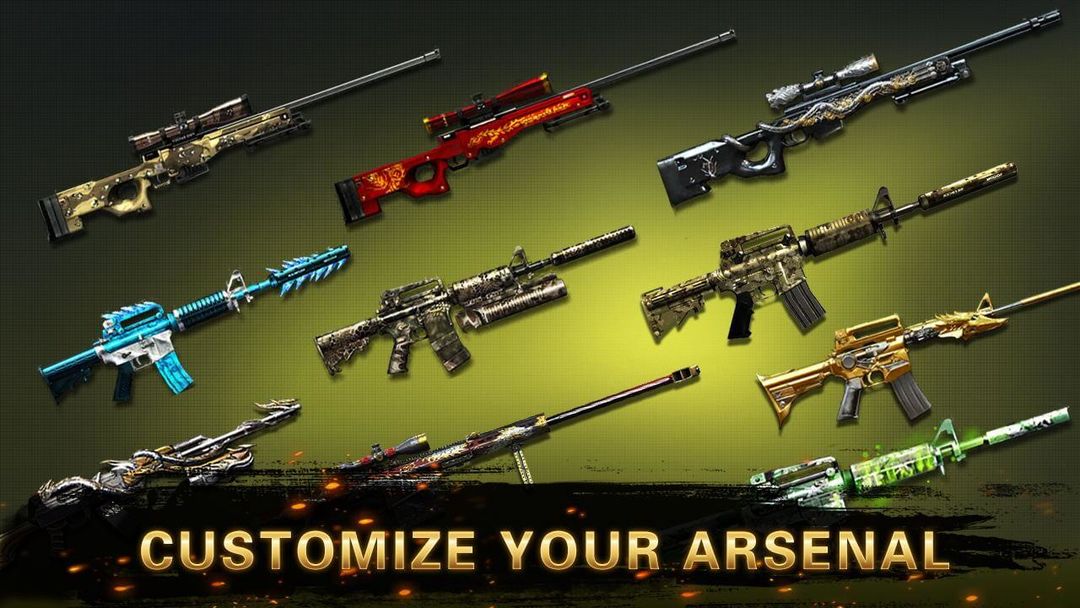 Sniper Strike Shooter - Offline FPS Game 게임 스크린 샷