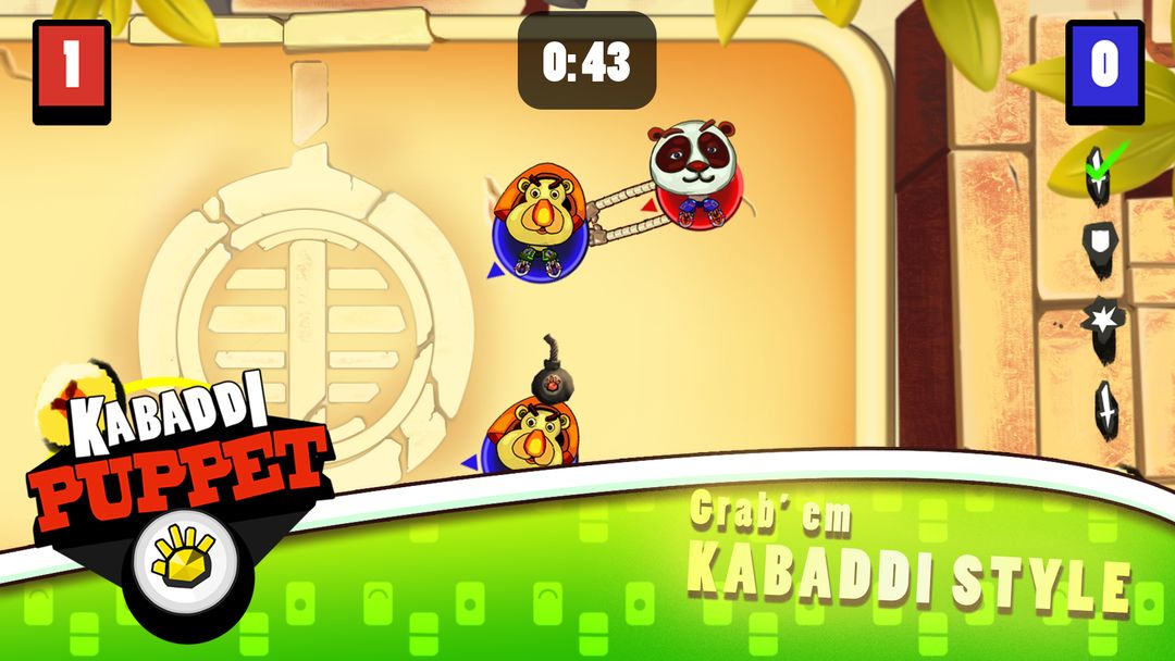 Kabaddi Puppet - MultiPlayer G 게임 스크린 샷