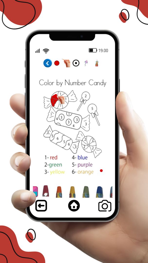 Screenshot of Coloring for Kindergarten