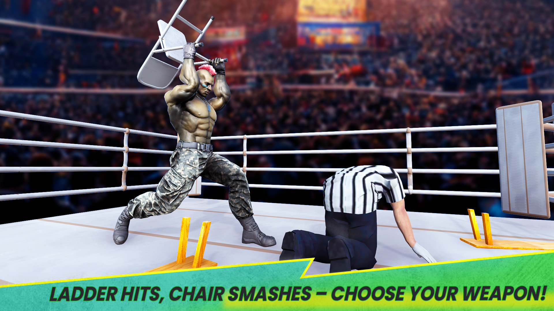 Wrestle Brawl Game Screenshot