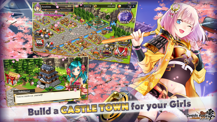 Sengoku Asuka ZERO Game Screenshot