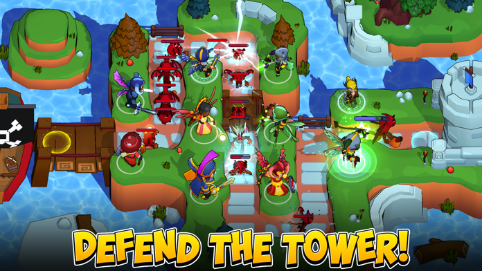 Idle Hero TD - Tower War ภาพหน้าจอเกม