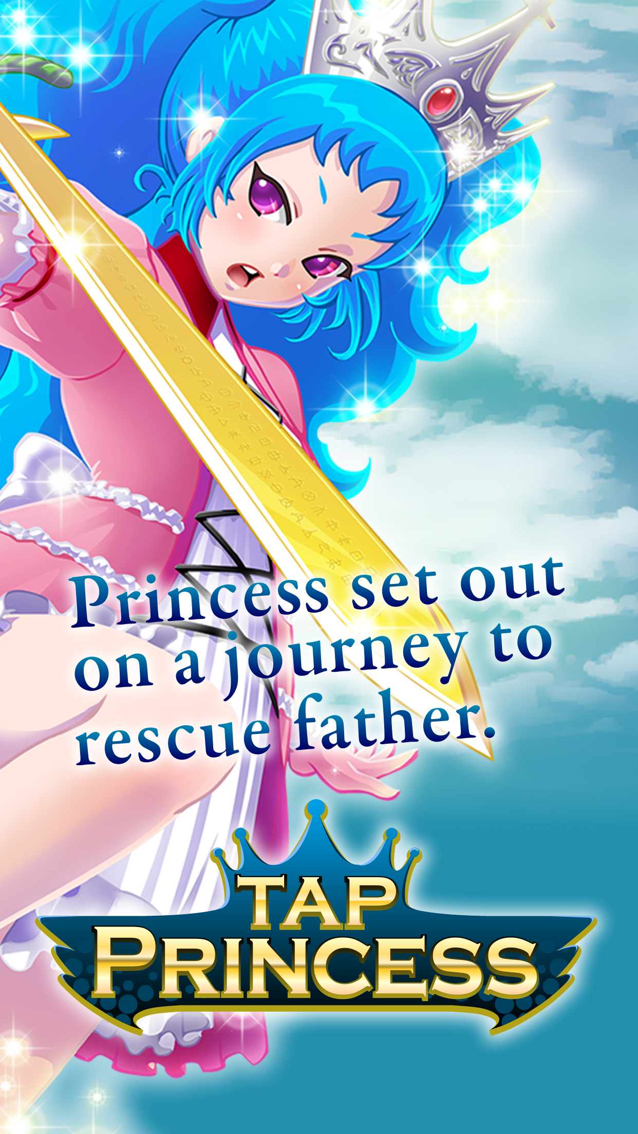 Clicker RPG Tap Princess ภาพหน้าจอเกม