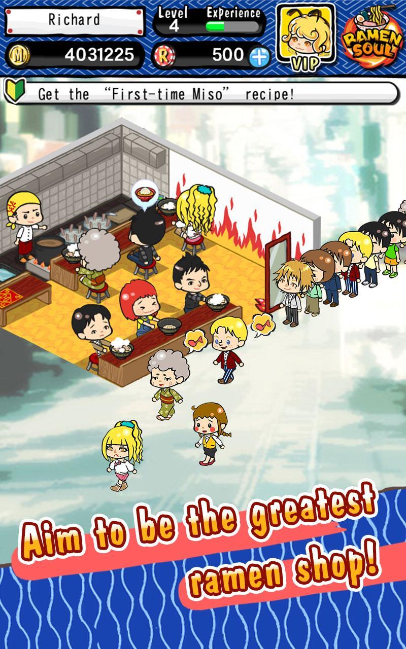 Ramen Soul :cook ramen noodles Game Screenshot
