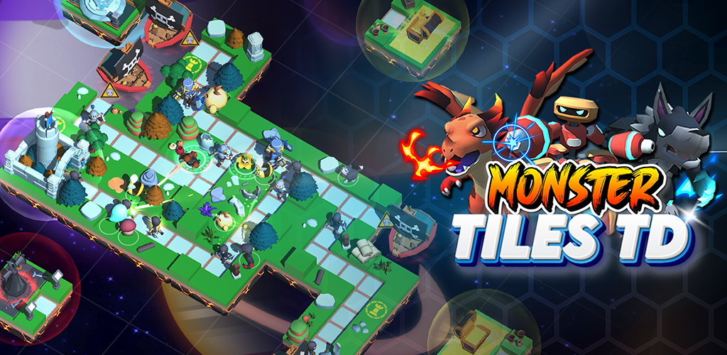 Monster Tiles TD: Tower Wars screenshot