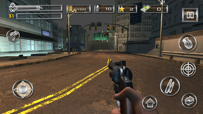 Ultimate Commando Night Mission 3D screenshot game