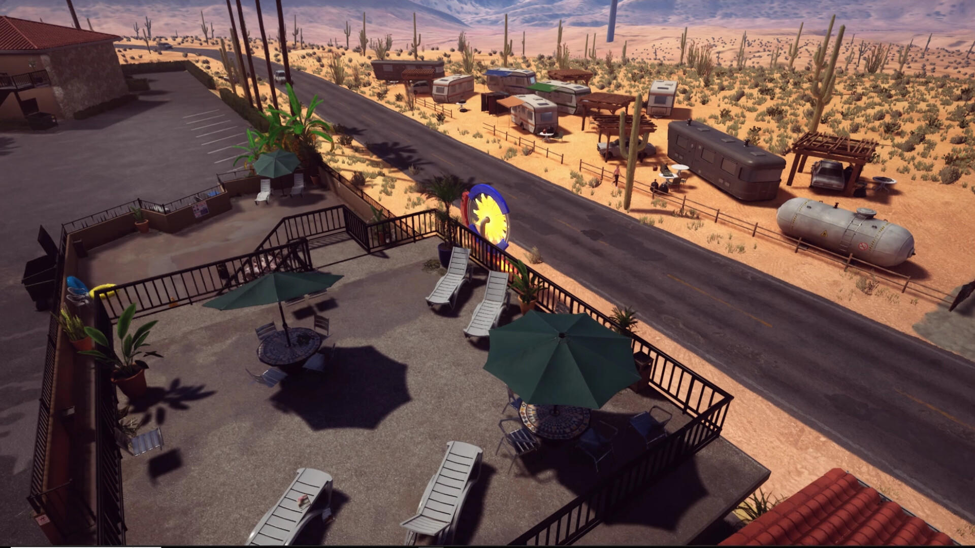 Screenshot of Sunset Motel