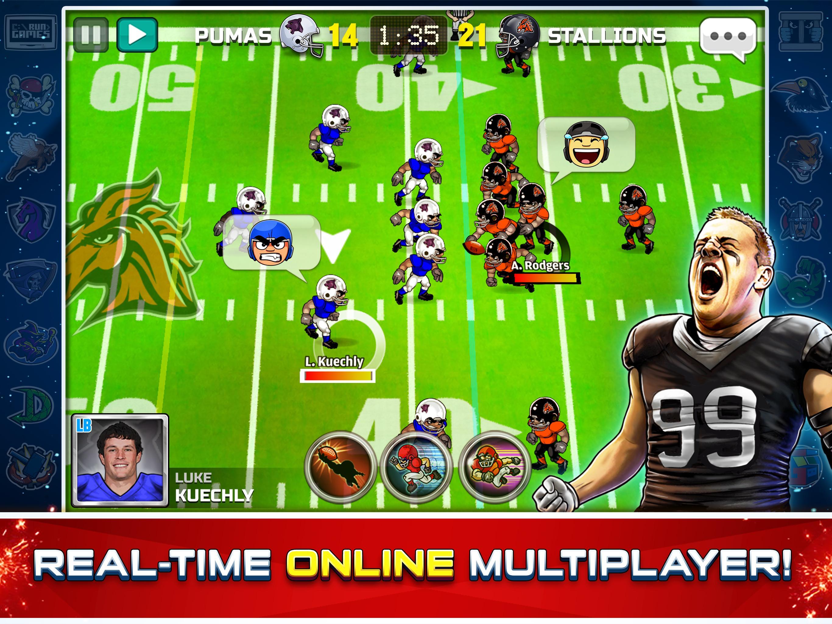 Football Heroes Pro Online Game Screenshot