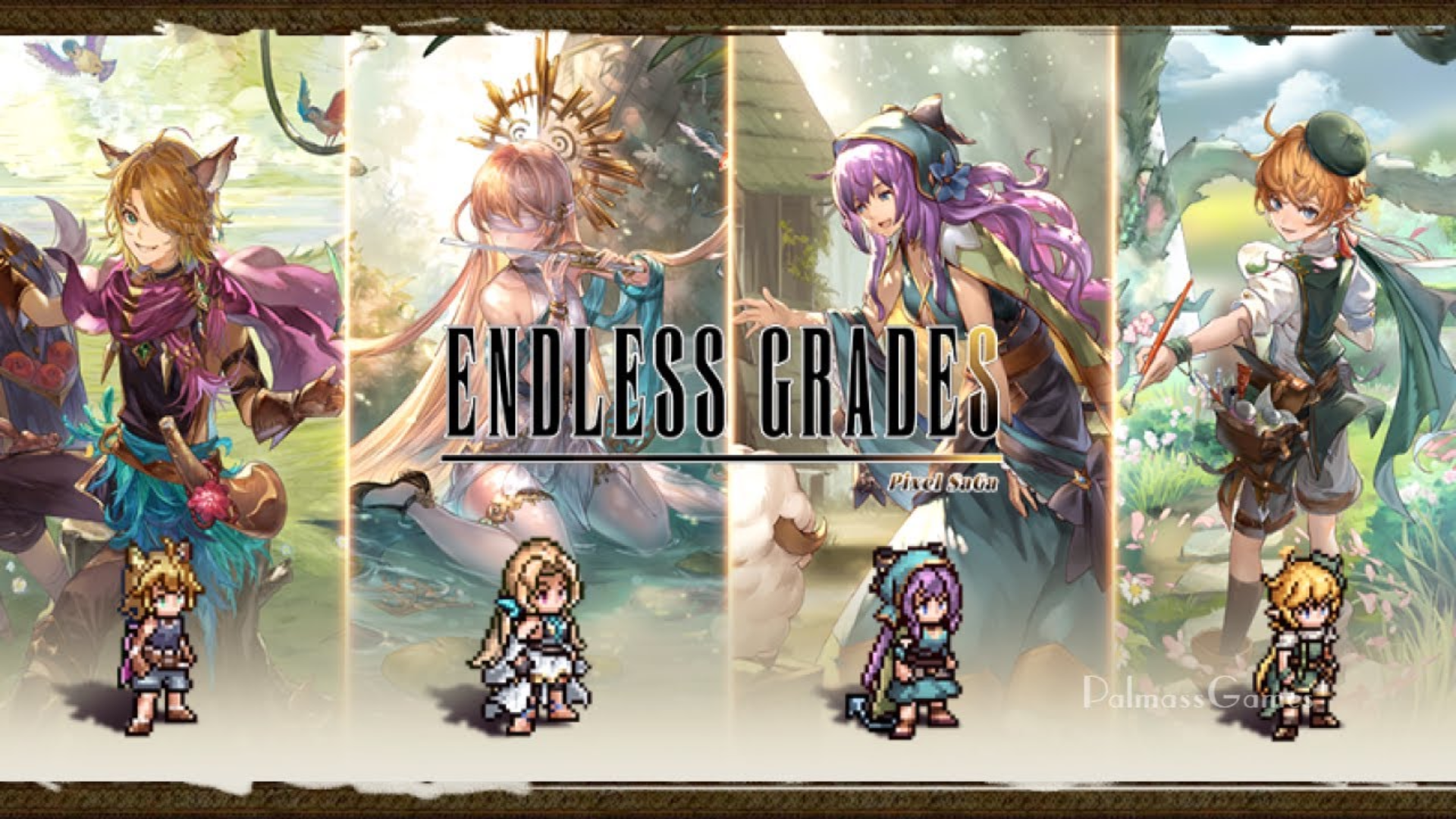 Banner of Endless Grades: Pixel Saga 