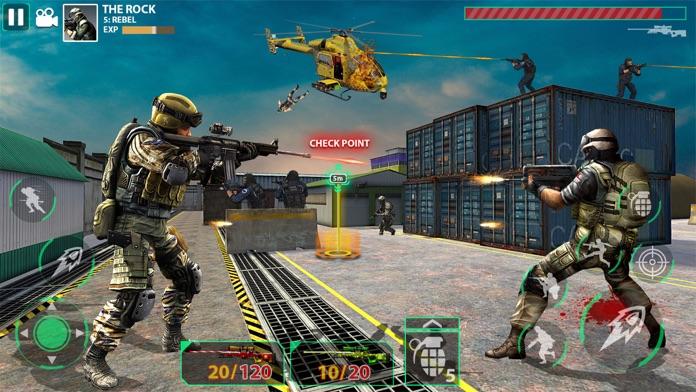 Cuplikan Layar Game Fps commando - Sniper games 3d